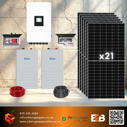 16kW Deye Hybrid Solar System - Fully Installed