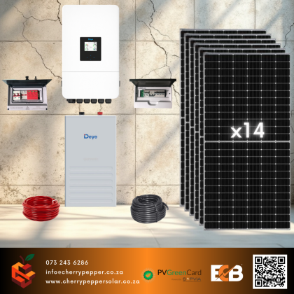 12kW Deye Hybrid Solar System - Fully Installed