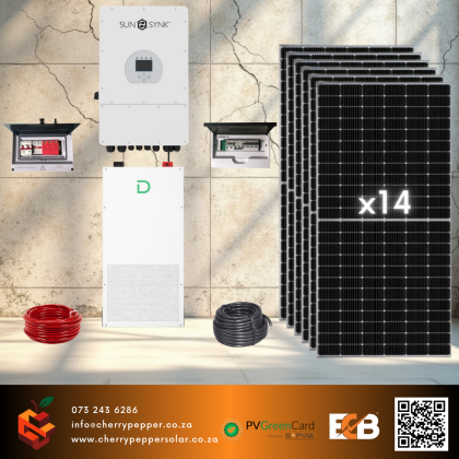 12kW Sunsynk Solar System - Fully Installed